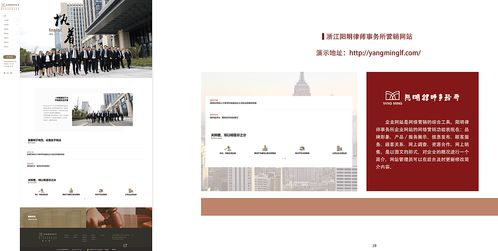 網絡科技公司產品項目及企業文化宣傳冊 紅色調