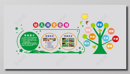 幼兒園校園風(fēng)采文化墻